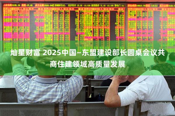 灿星财富 2025中国—东盟建设部长圆桌会议共商住建领域高质量发展