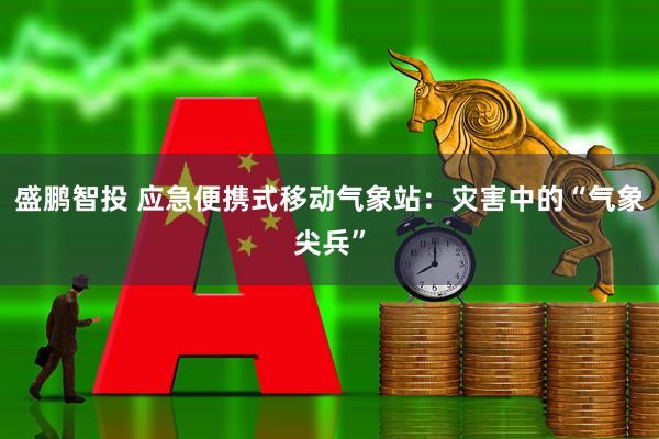盛鹏智投 应急便携式移动气象站：灾害中的“气象尖兵”